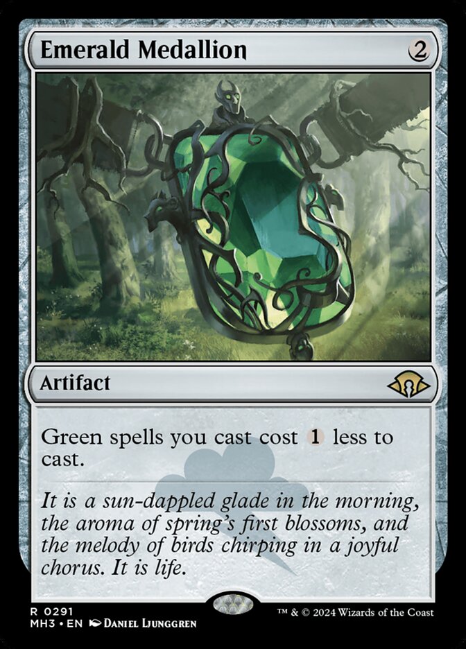 Emerald Medallion card front