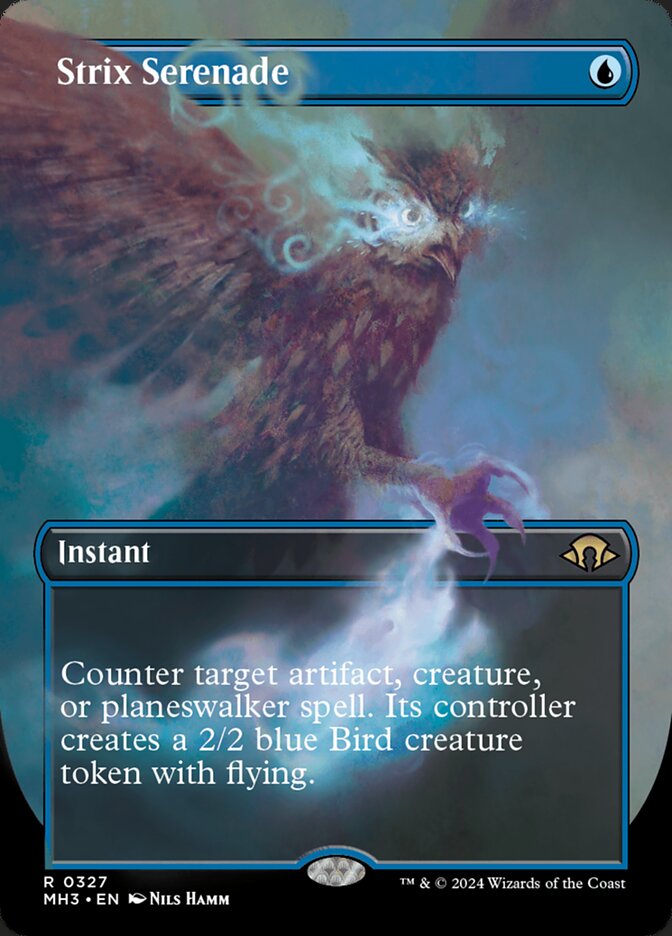 Strix Serenade card front