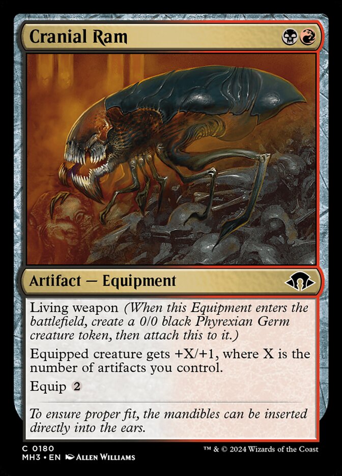 Cranial Ram card front