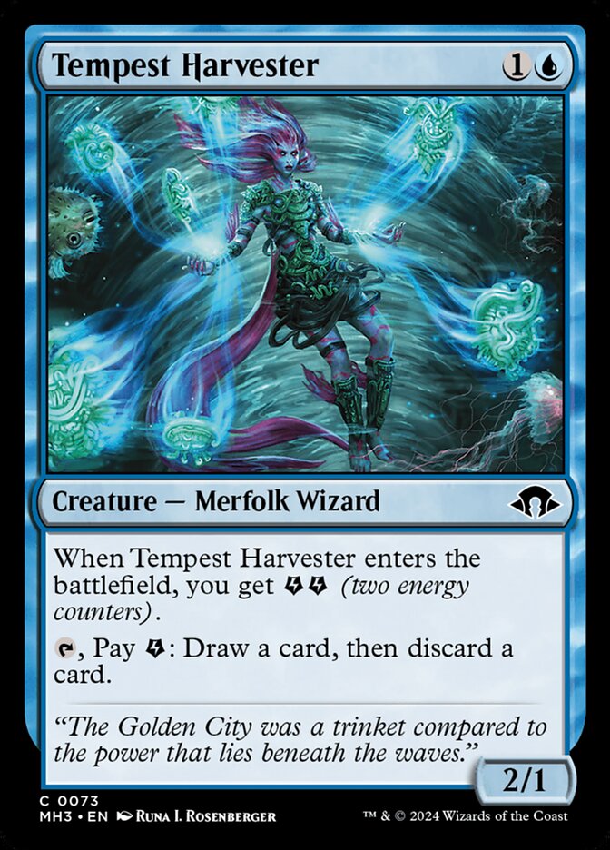 Tempest Harvester card front
