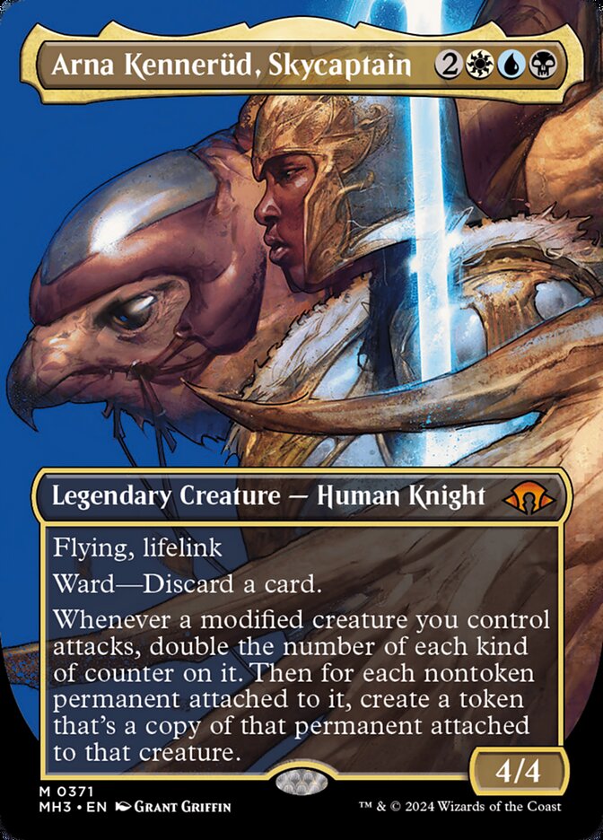 Arna Kennerüd, Skycaptain card front