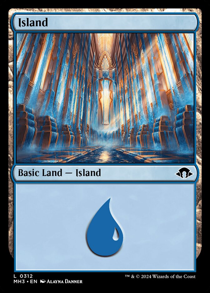 Island card front
