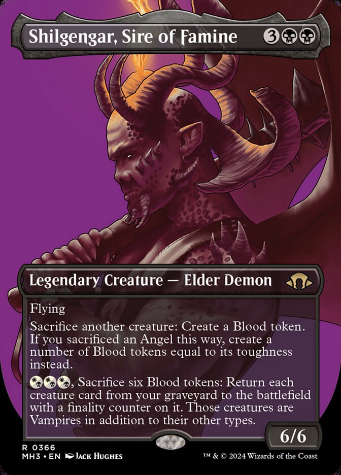 Shilgengar, Sire of Famine card front