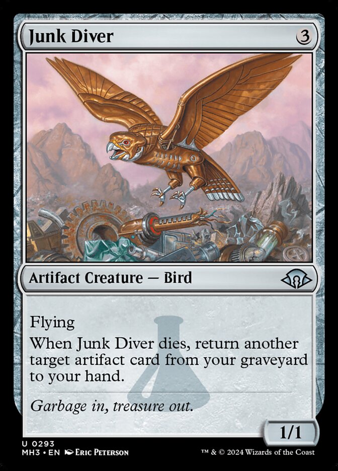 Junk Diver card front
