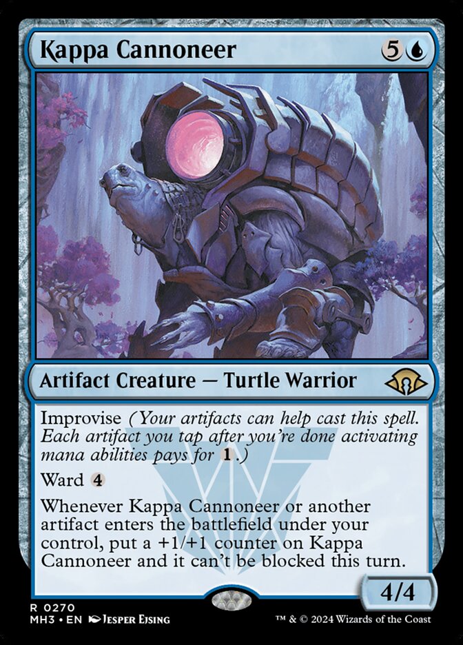 Kappa Cannoneer card front