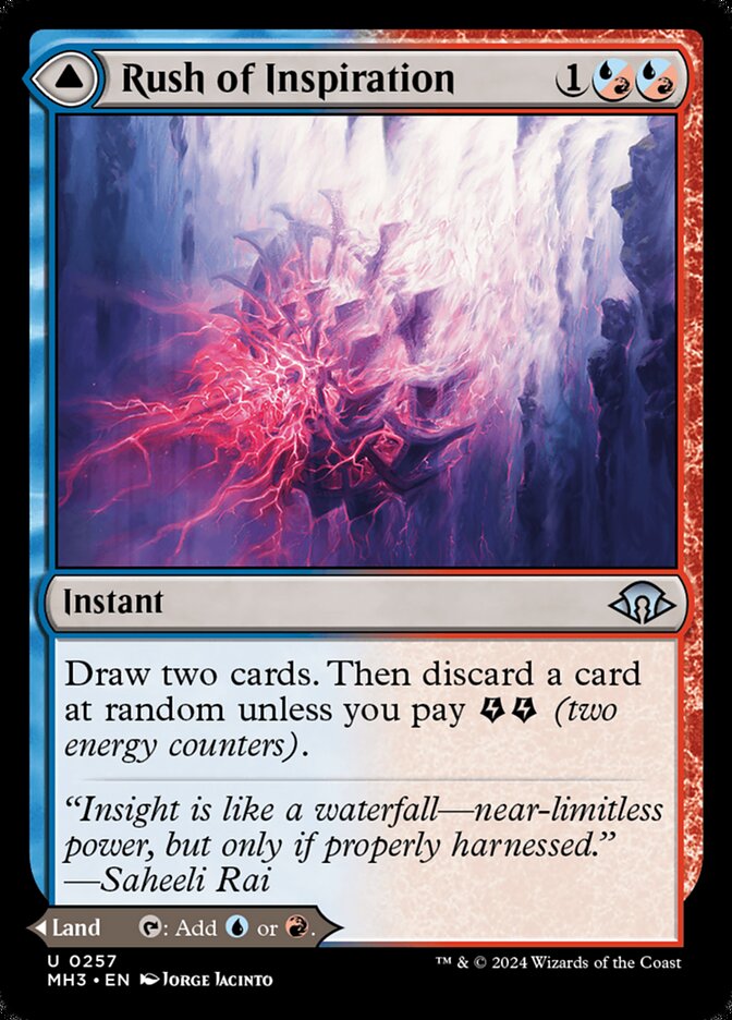 Rush of Inspiration card front