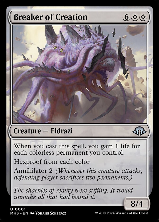 Breaker of Creation card front