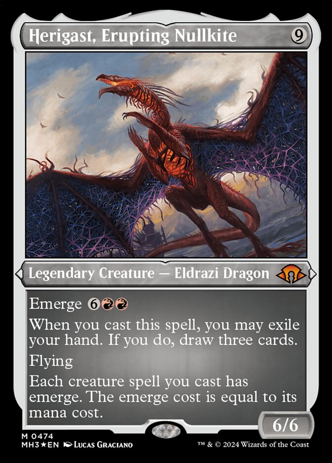 Herigast, Erupting Nullkite card front