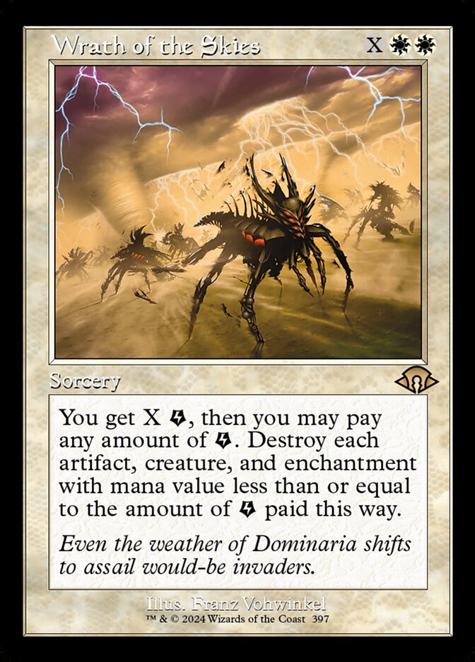 Wrath of the Skies card front