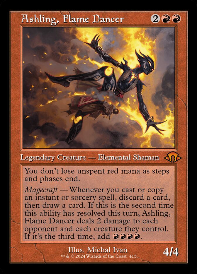 Ashling, Flame Dancer card front