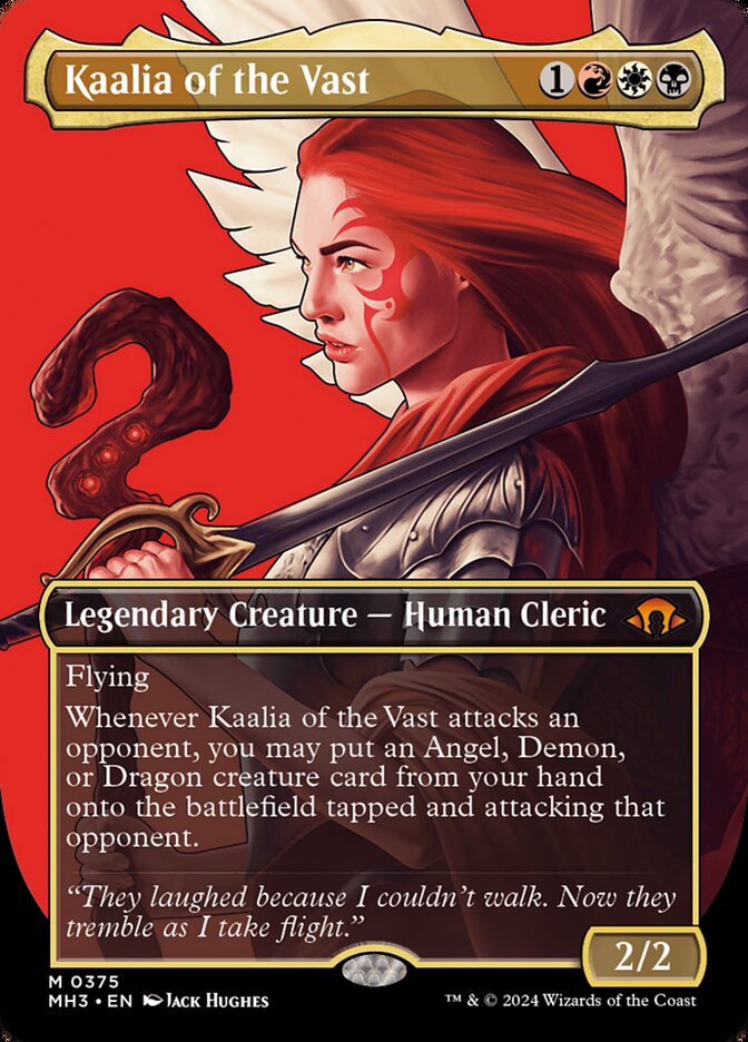 Kaalia of the Vast card front