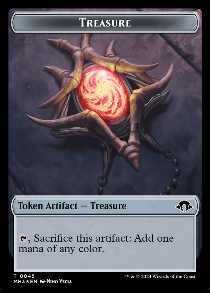 Treasure card front
