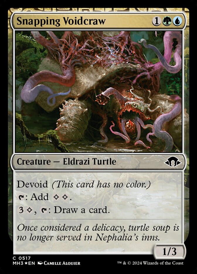 Snapping Voidcraw card front