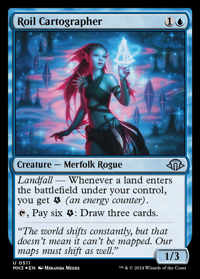 Roil Cartographer card front