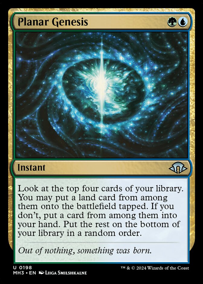 Planar Genesis card front