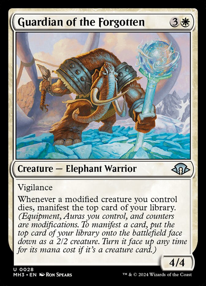 Guardian of the Forgotten card front