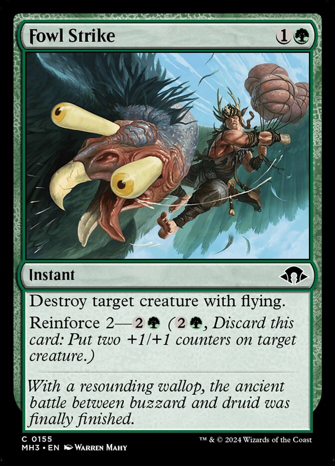 Fowl Strike card front