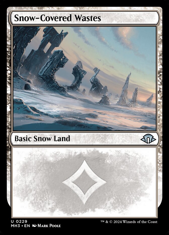 Snow-Covered Wastes card front