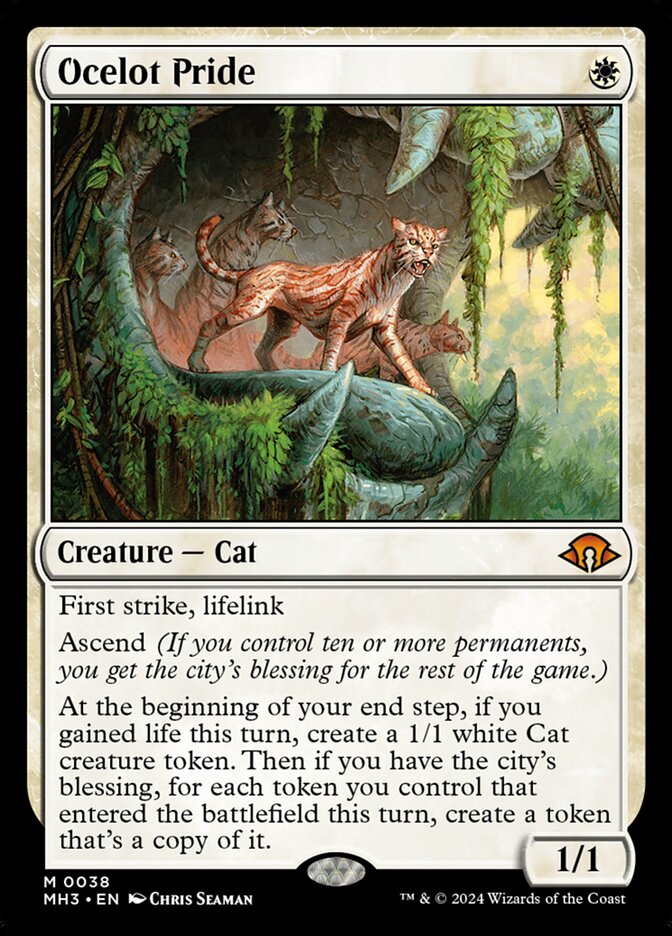 Ocelot Pride card front