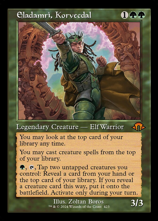 Eladamri, Korvecdal card front