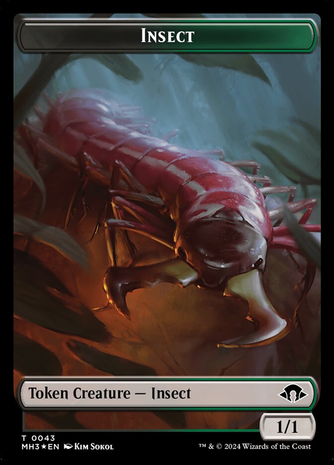 Insect card front