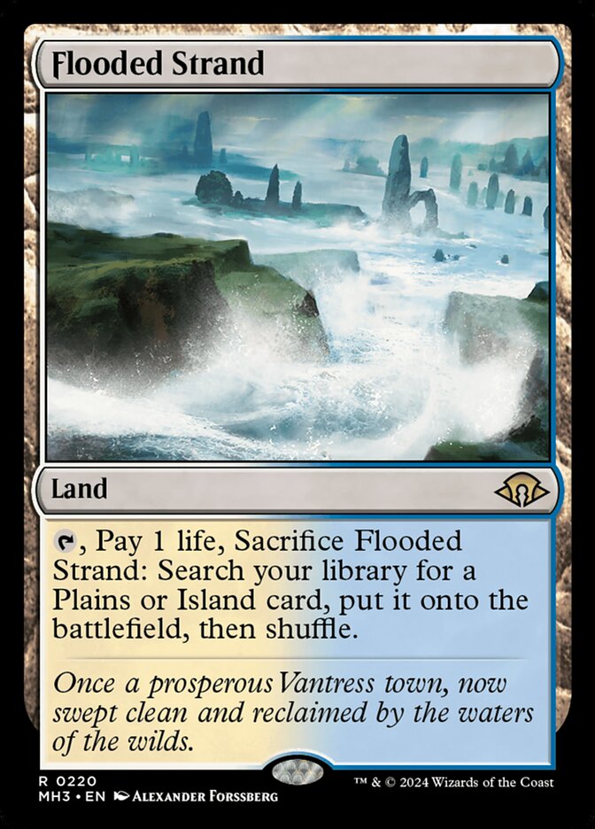 Flooded Strand card front
