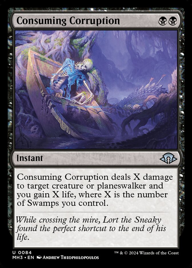 Consuming Corruption card front