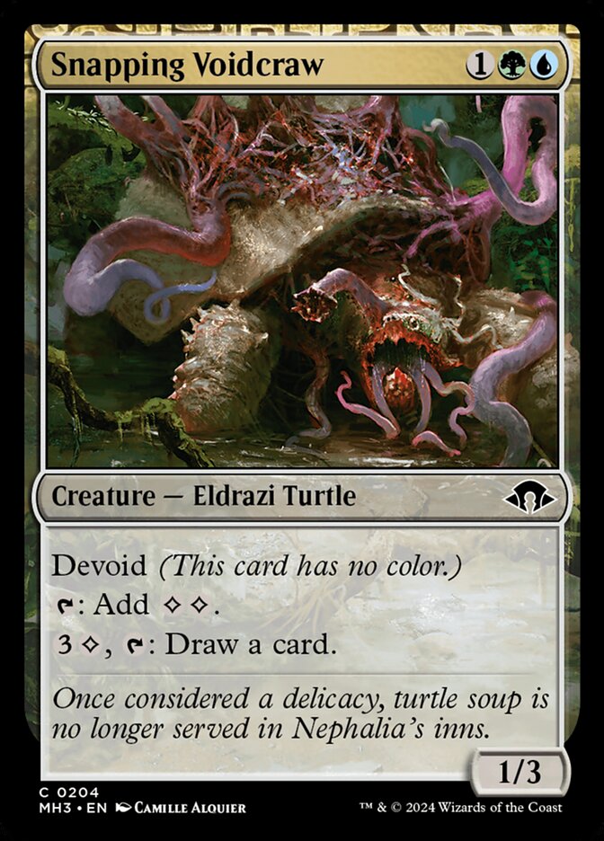 Snapping Voidcraw card front