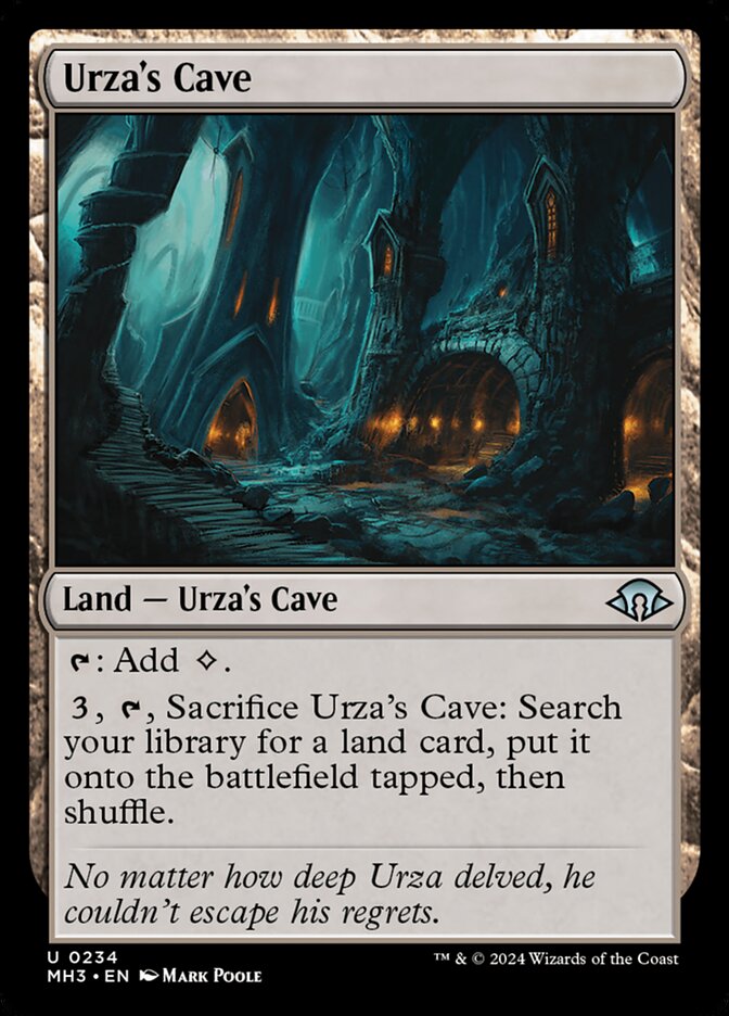 Urza's Cave card front