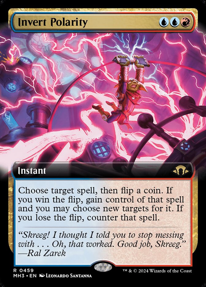 Invert Polarity card front