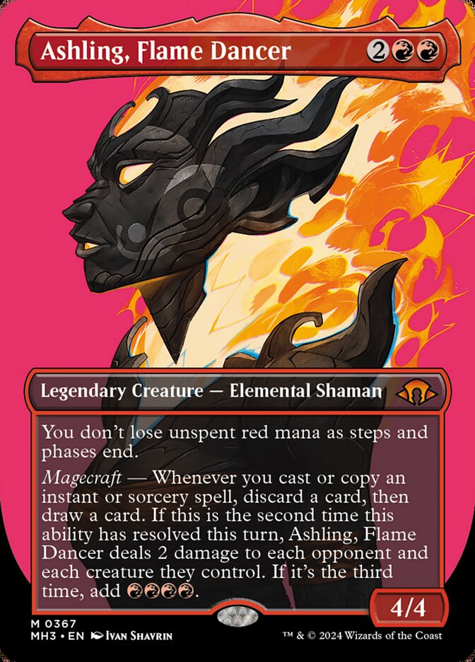 Ashling, Flame Dancer card front
