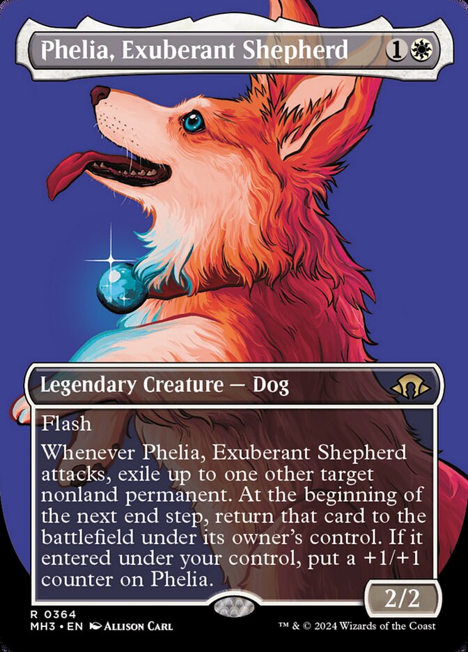 Phelia, Exuberant Shepherd card front