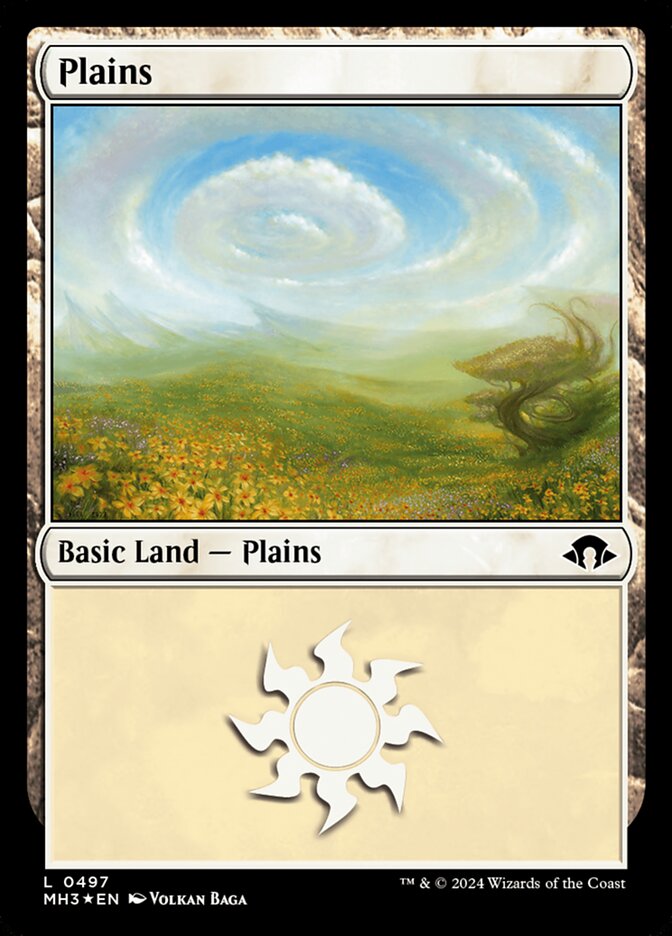 Plains card front