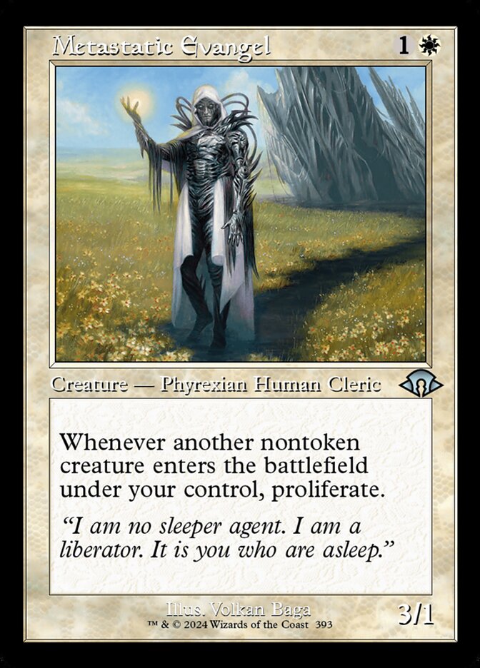 Metastatic Evangel card front