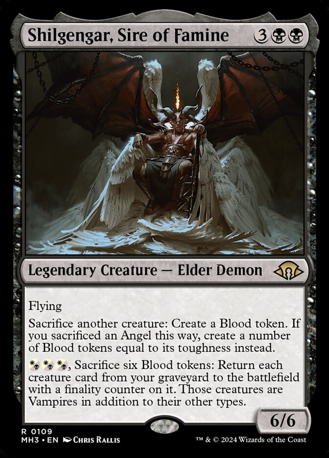 Shilgengar, Sire of Famine card front