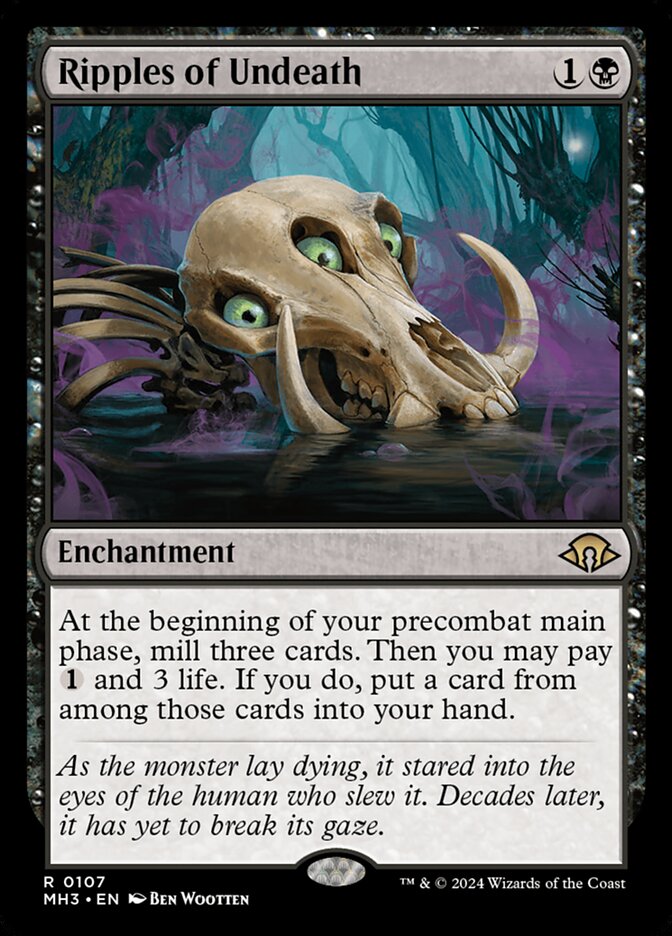 Ripples of Undeath card front