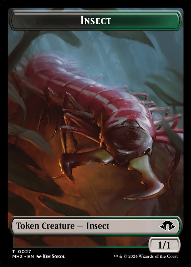 Insect card front