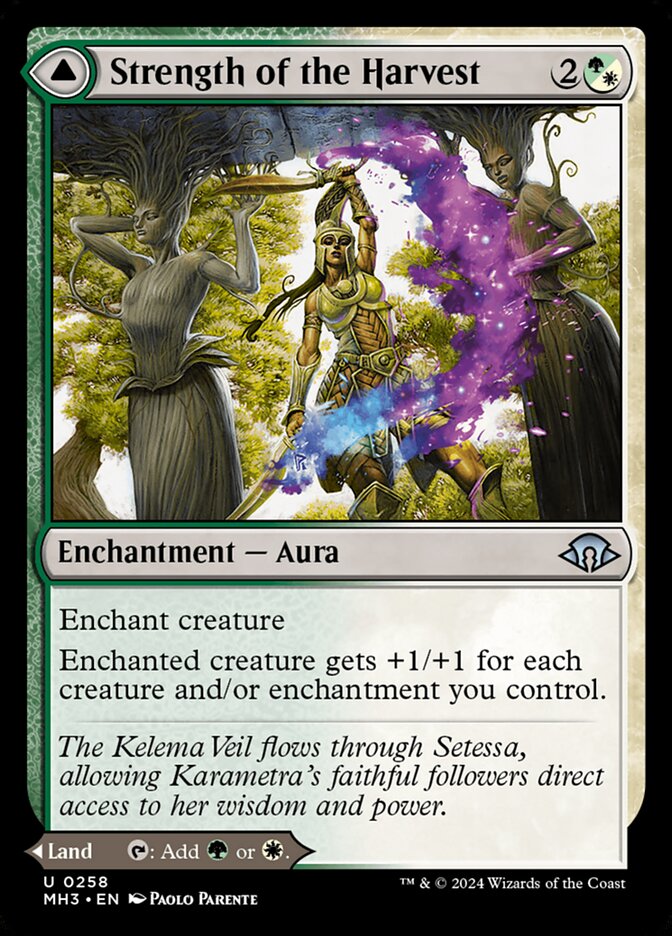 Strength of the Harvest card front