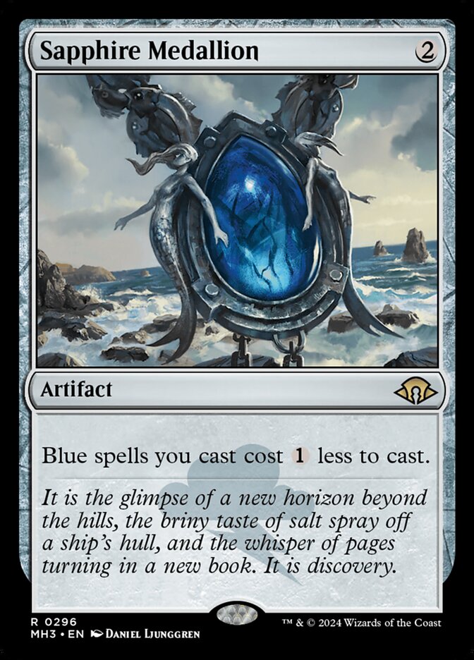 Sapphire Medallion card front