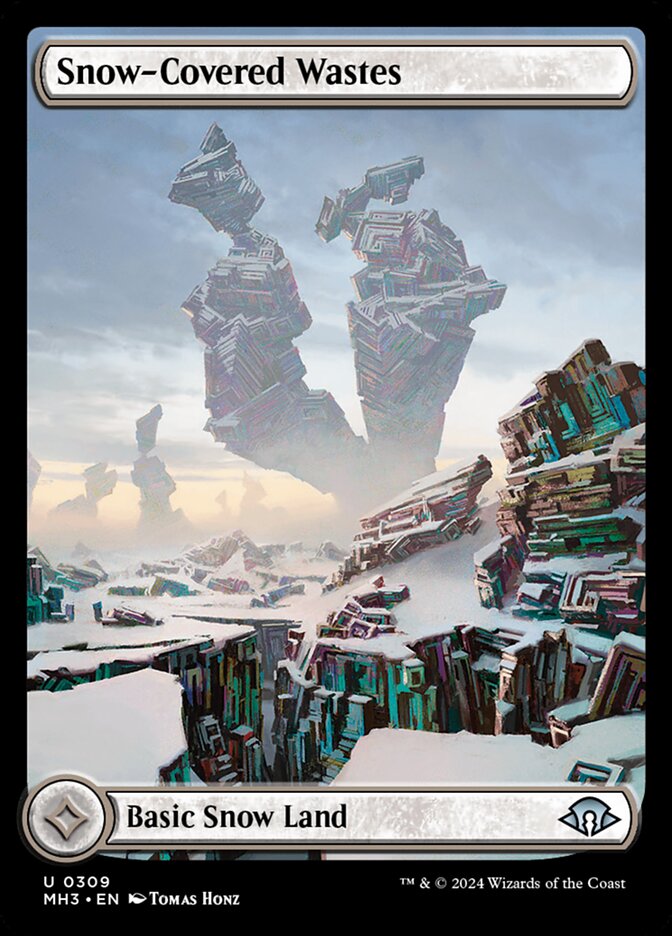 Snow-Covered Wastes card front