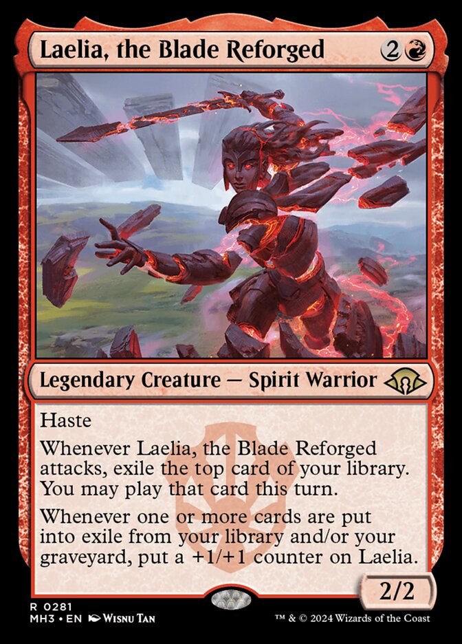 Laelia, the Blade Reforged card front