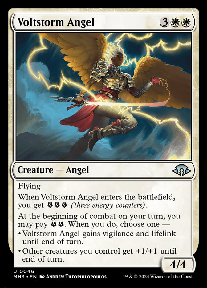 Voltstorm Angel card front