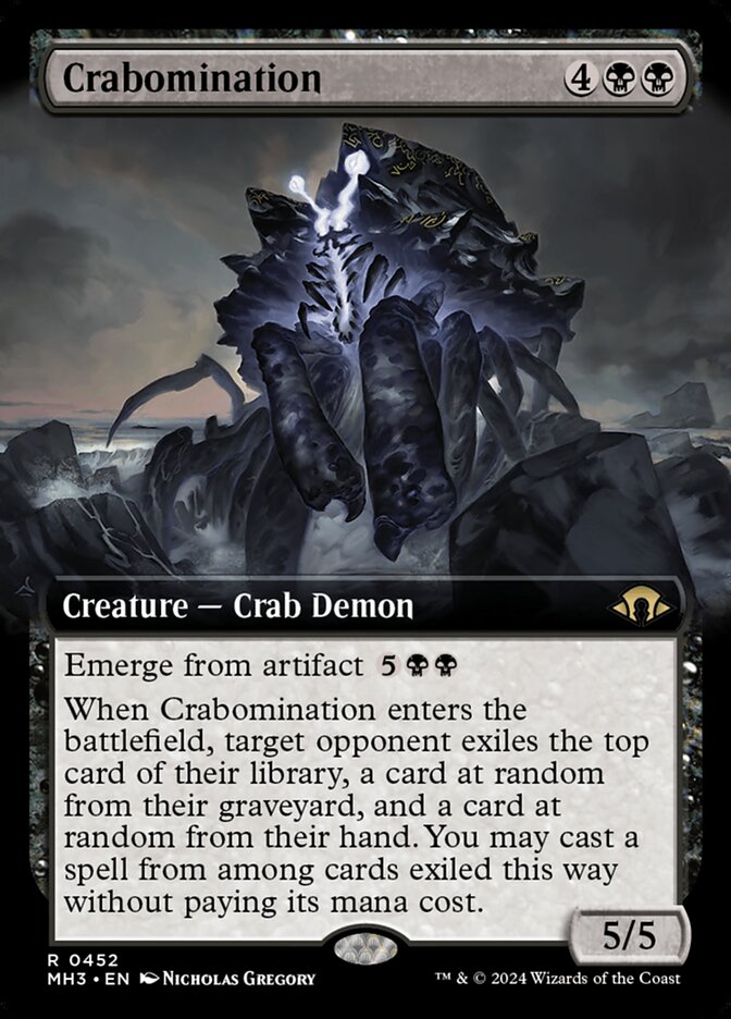 Crabomination card front