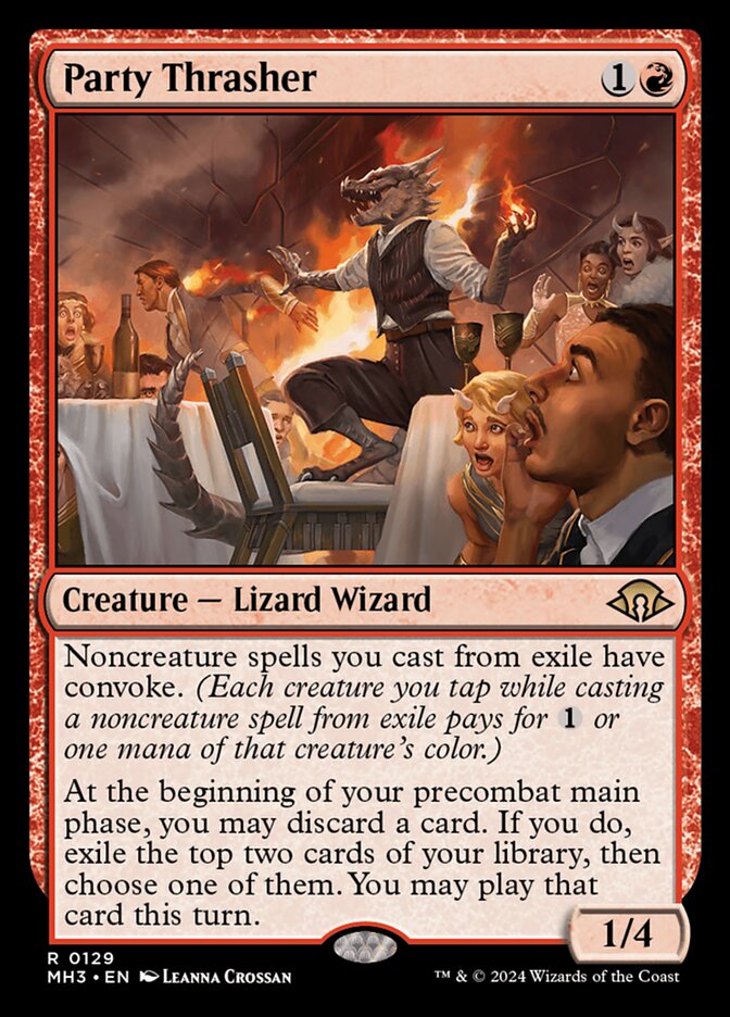 Party Thrasher card front