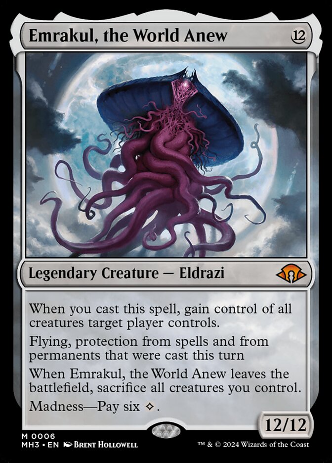 Emrakul, the World Anew card front