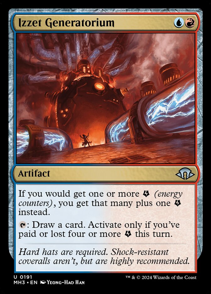 Izzet Generatorium card front