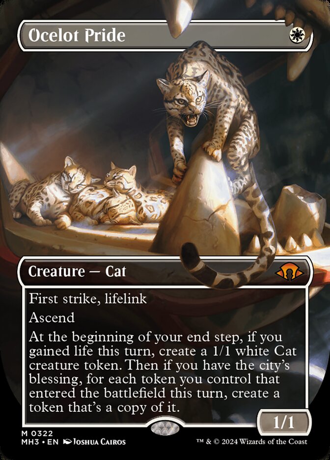 Ocelot Pride card front