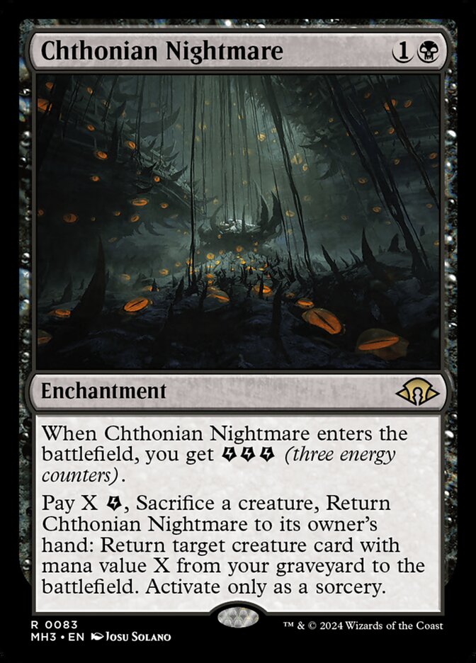 Chthonian Nightmare card front