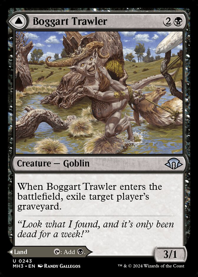 Boggart Trawler card front