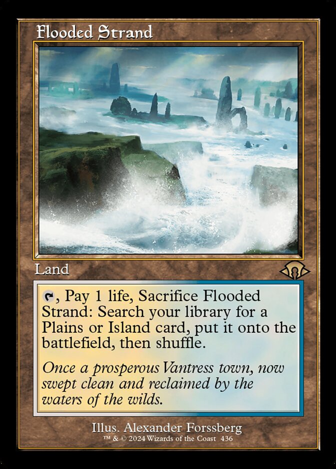 Flooded Strand card front
